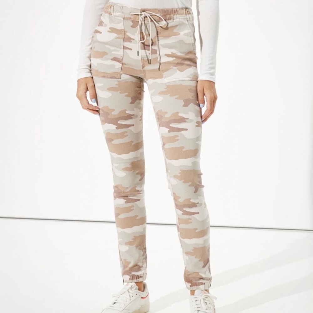 American Eagle Next Level Stretch Camo Jeans